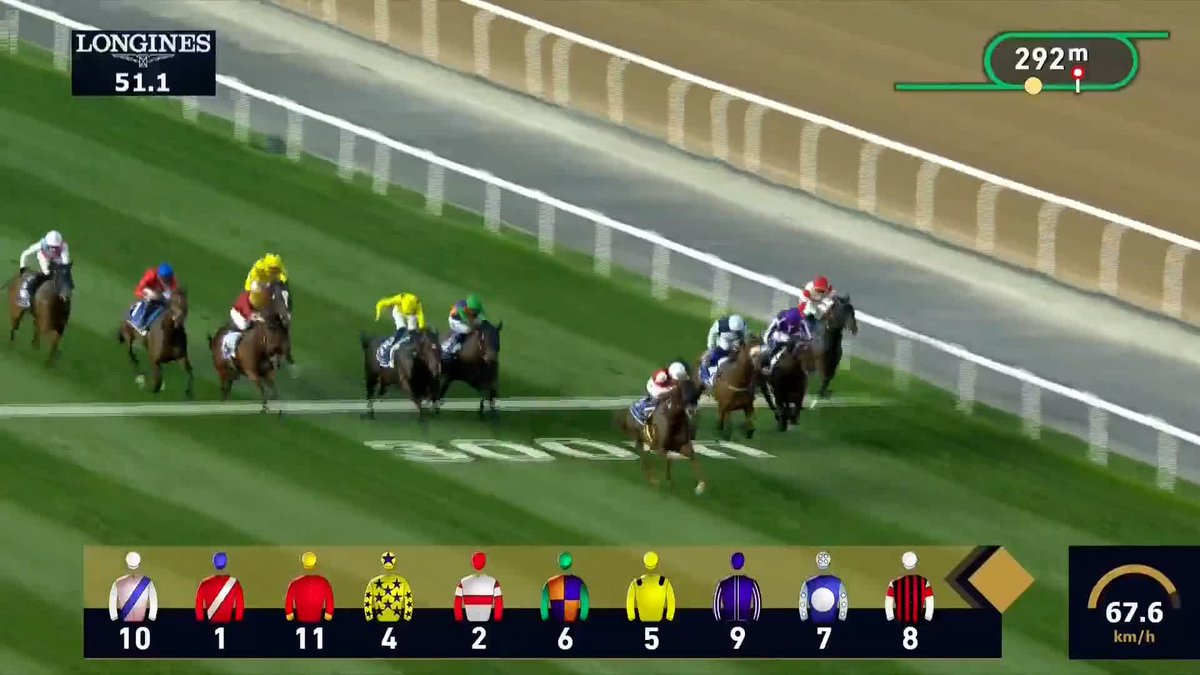 Seeing is 𝐁𝐄𝐋𝐈𝐄𝐕𝐈𝐍𝐆 👀 George Boughey's speedball cuts loose in the Azizi Developments Al Quoz Sprint in the ultra-capable hands of William Buick 🔥🔥🔥 #DWC25 | Emirates