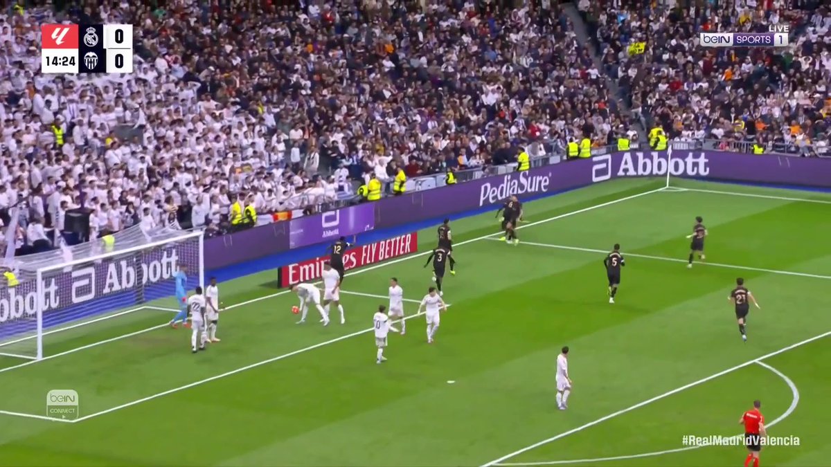فالنسيا يتقدم على ريال مدريد عن طريق دياكابي #الدوري_الإسباني