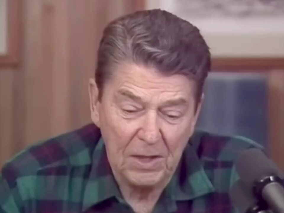 Ronald Reagan on tariffs, volume up 👂