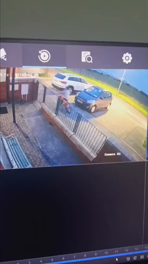 📍Balbriggan, Dublin Back to back incidents with children. A mother has posted the below CCTV footage of her son being followed home from a friends by a car. A man got out on the passenger side trying to get his attention but he went inside. Gardai are aware and reviewing CCTV footage of the area.