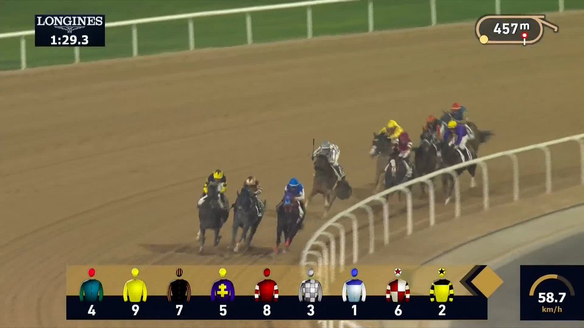 Absolute thriller! 🙃 HEART OF HONOR lunged late in the Jumeirah UAE Derby but 𝐀𝐃𝐌𝐈𝐑𝐄 𝐃𝐀𝐘𝐓𝐎𝐍𝐀 takes the spoils for 🇯🇵 #DWC25 | Emirates