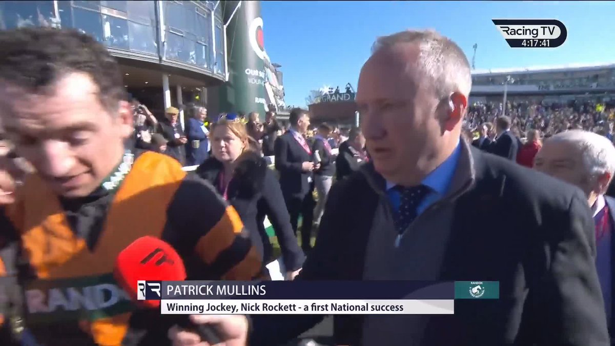 🗣️ "This is the dream." Patrick Mullins - Grand National winning-rider 👏