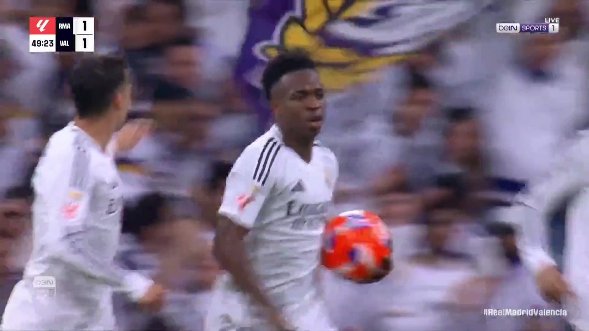 فينيسيوس يدرك التعادل لريال مدريد #الدوري_الإسباني #laliga