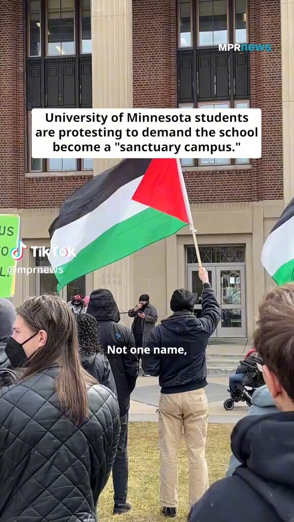 TERROR: Palestinian students at the University of Minnesota are demanding that the school become a ‘sanctuary campus’ for terrorists.