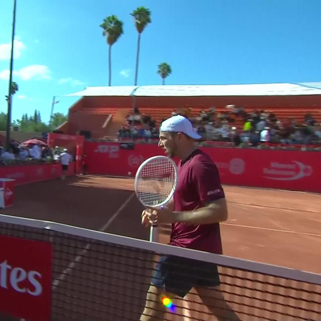 First ATP clay final: booked ✍ Top seed Tallon Griekspoor reaches the Marrakech final - his first on clay, with a 7-5 7-6 win over Majchrzak! #GrandPrixHassanII