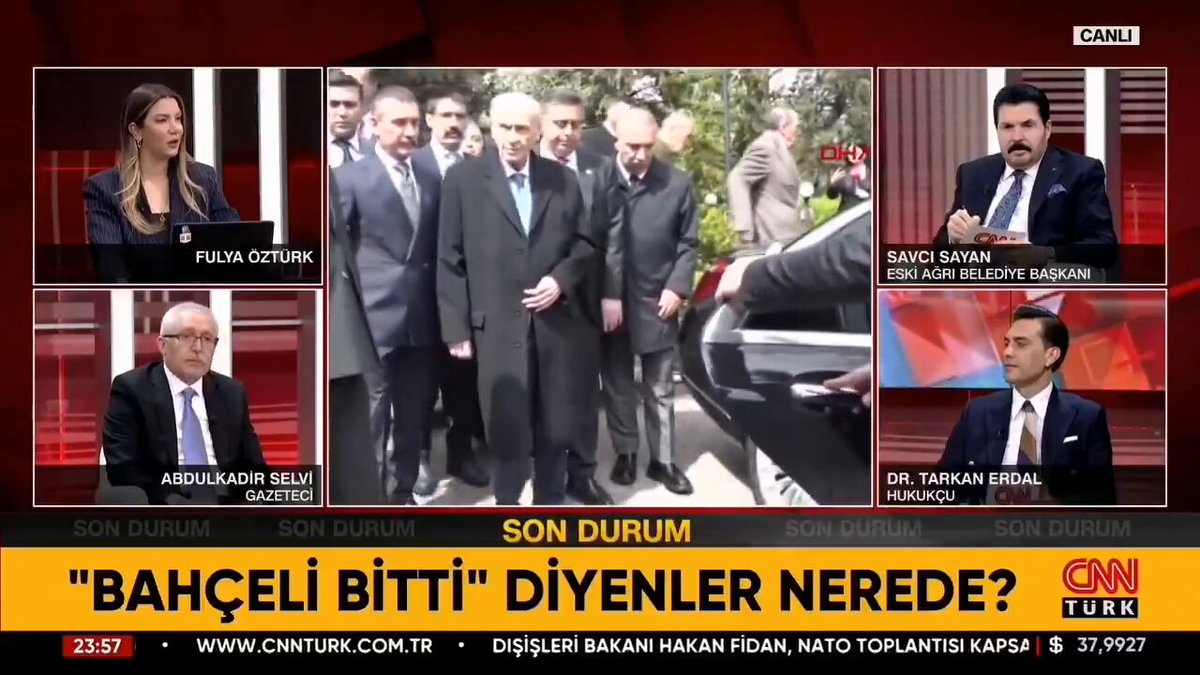 Bahçeli'nin sağlık haberi içeride ve dışarıda bazılarını üzdü, karalar bağladılar. NE ZAMAN TÜRK'ÜN BAYRAMI OLSA, DÜŞMANIN DA MATEMİDİR. Bugün de olan budur.