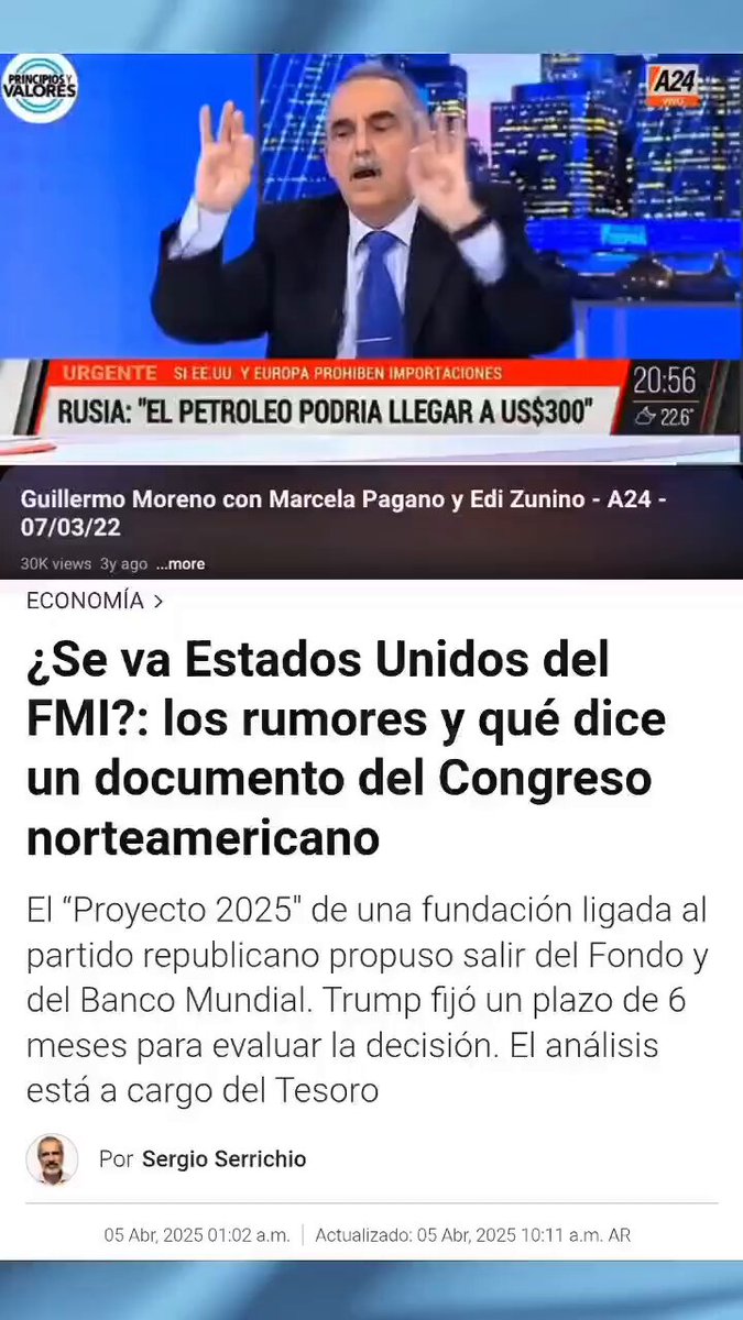 El que siempre la ve antes... MARIO GUILLERMO MORENO.