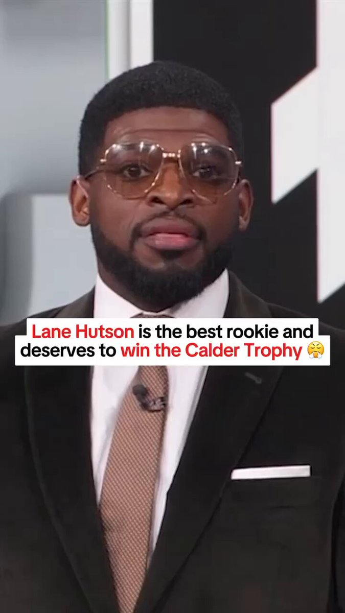 Lane Hutson for Calder👀 #nhl #hockey #montreal #canadiens #rookie #espn