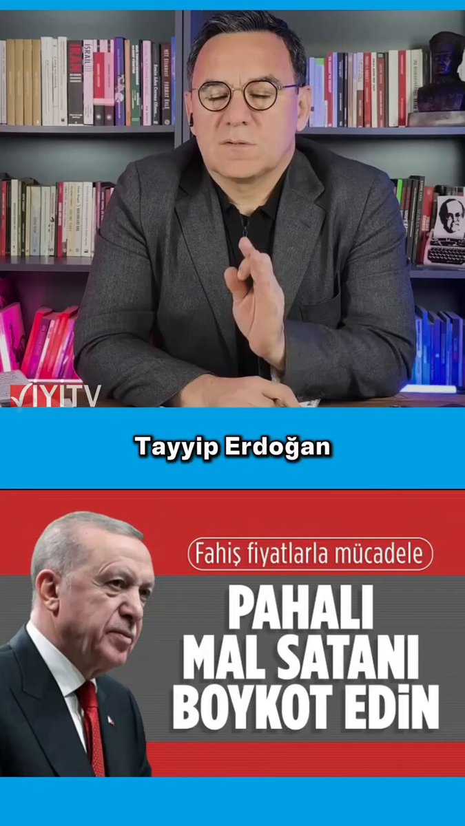 Deniz Zeyrek Rıfat Hisarcıklıoğluna resmen füze atmış 😳 “Tayyip Erdoğan iki ay önce en iyi mücadele boykottur dediğinde neredeydin , hadi ordan ..” deniz zeyrek