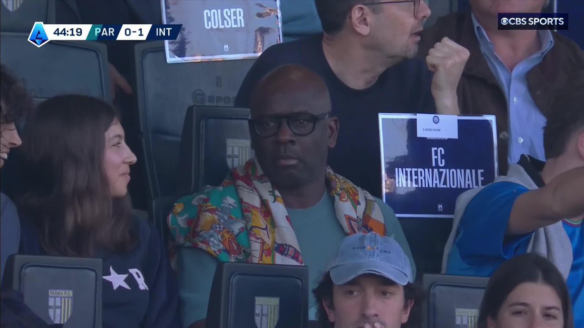 Marcus AND Lilian Thuram didn't even want to celebrate 😅 Interesting goal from Inter's #9 ⚽