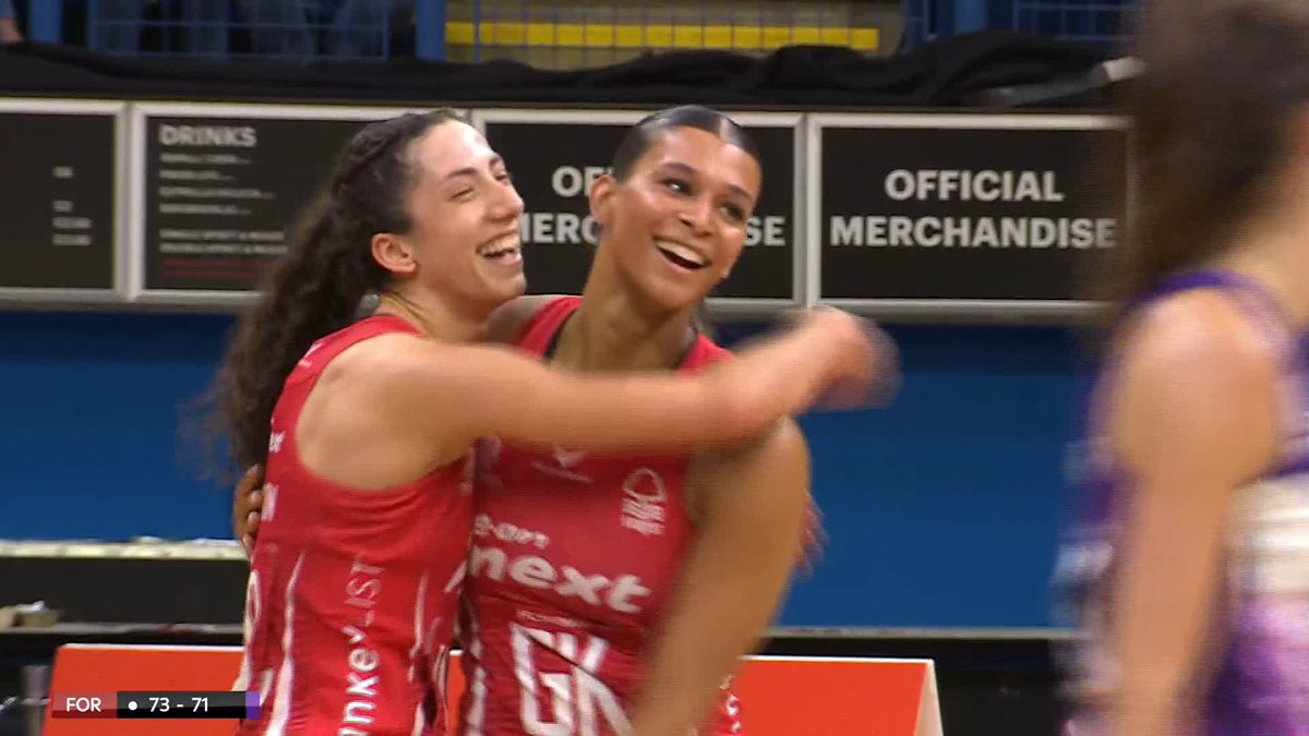 The DRAMATIC end to Nottingham Forest's Super League clash with Loughborough Lightning 🔥🔥