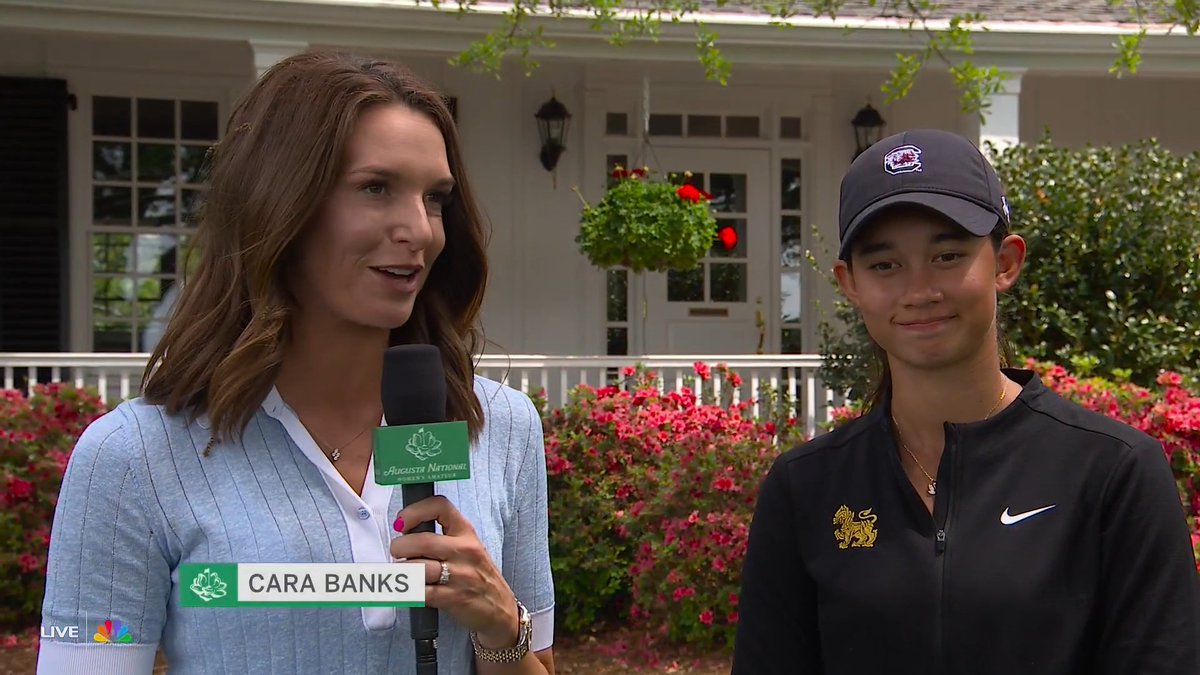 Eila Galitsky tied the Augusta tournament record (66), but she felt like she could've scored even lower. 👀🇹🇭 #ANWAgolf | Gamecock Women's Golf