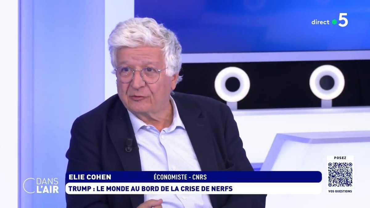 Pourquoi l'#Europe ne taxerait-elle pas elle aussi les produits américains ? L'analyse d'Elie Cohen dans #cdanslair 👇 #GAFA #Trump #Finance