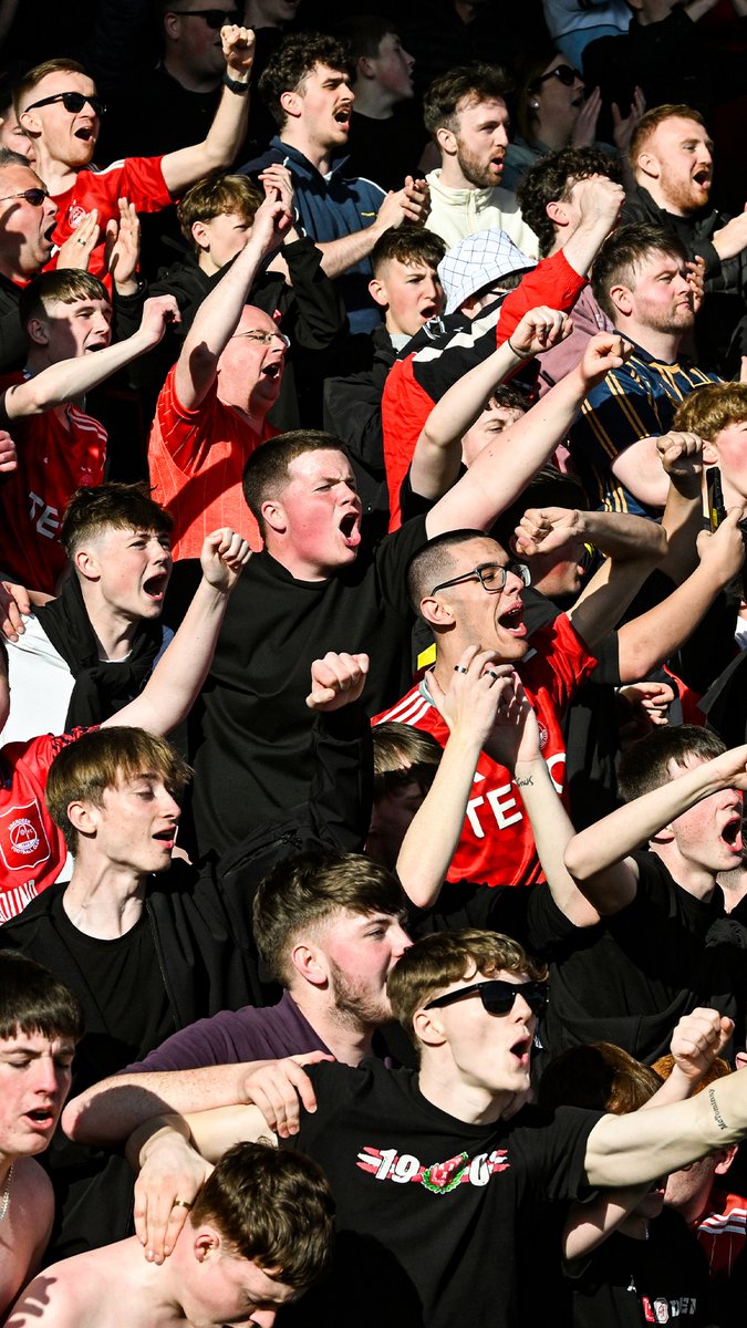 We heard you all the way Red Army 📢 Another packed out away end. See you back at Pittodrie next Sunday 👊
