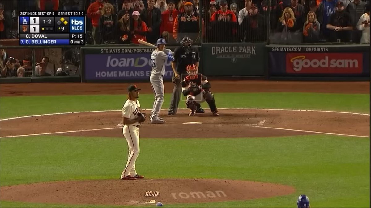 This is the most clutch moment in Dodgers history btw