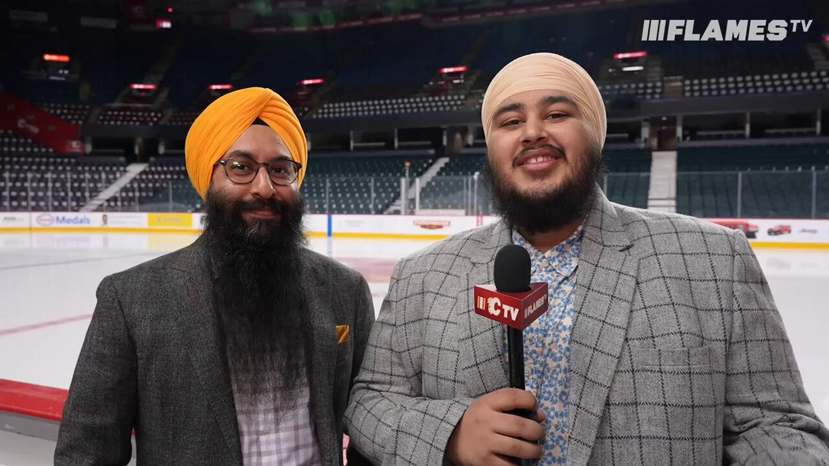 In our latest episode of #Flames TV Punjabi, Taranjot Vining catches up with Harnarayan | IceSingh ahead of tonight's South Asian Celebration game!