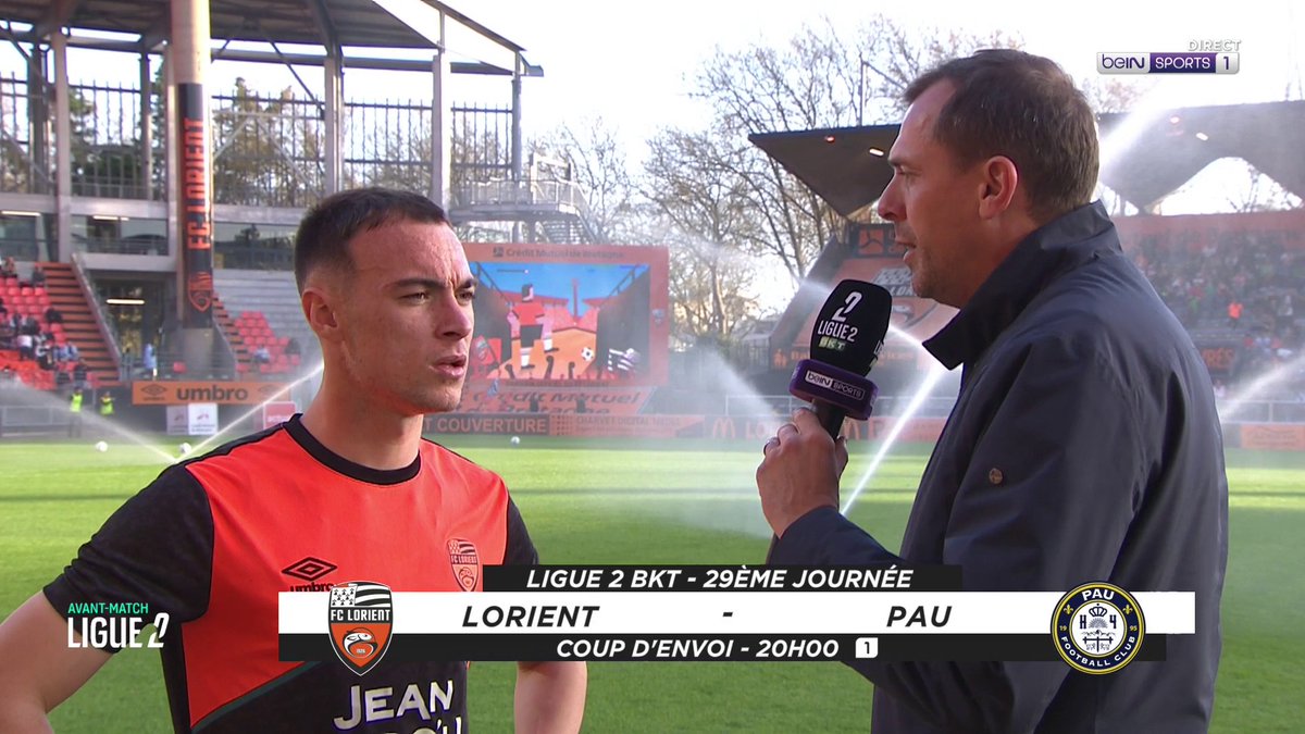 ⚽️ #Ligue2BKT 🎙️ Pablo Pagis : "C'est à nous de poser notre jeu, on est devant notre public." #beINLIGUE2