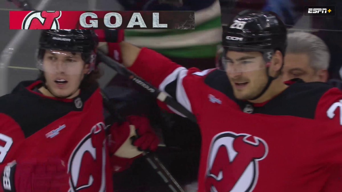 NEW JERSEY DEVILS GET ONE OF EACH‼️ ONE ON THE POWER PLAY AND ONE SHORT-HANDED 🤯 📺 Now on ABC/ESPN+