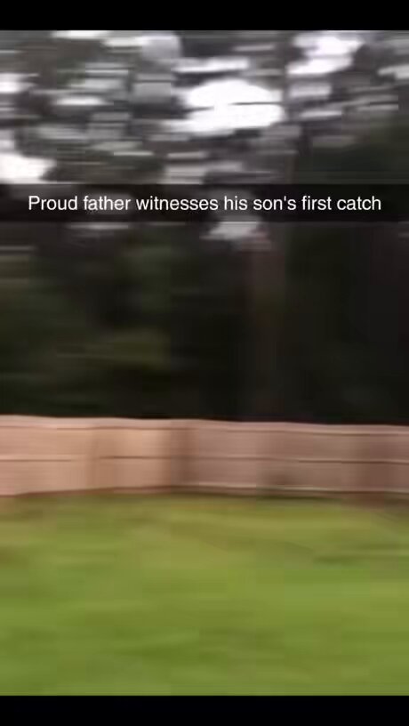 Some positivity for you folks. The first catch of a boy!