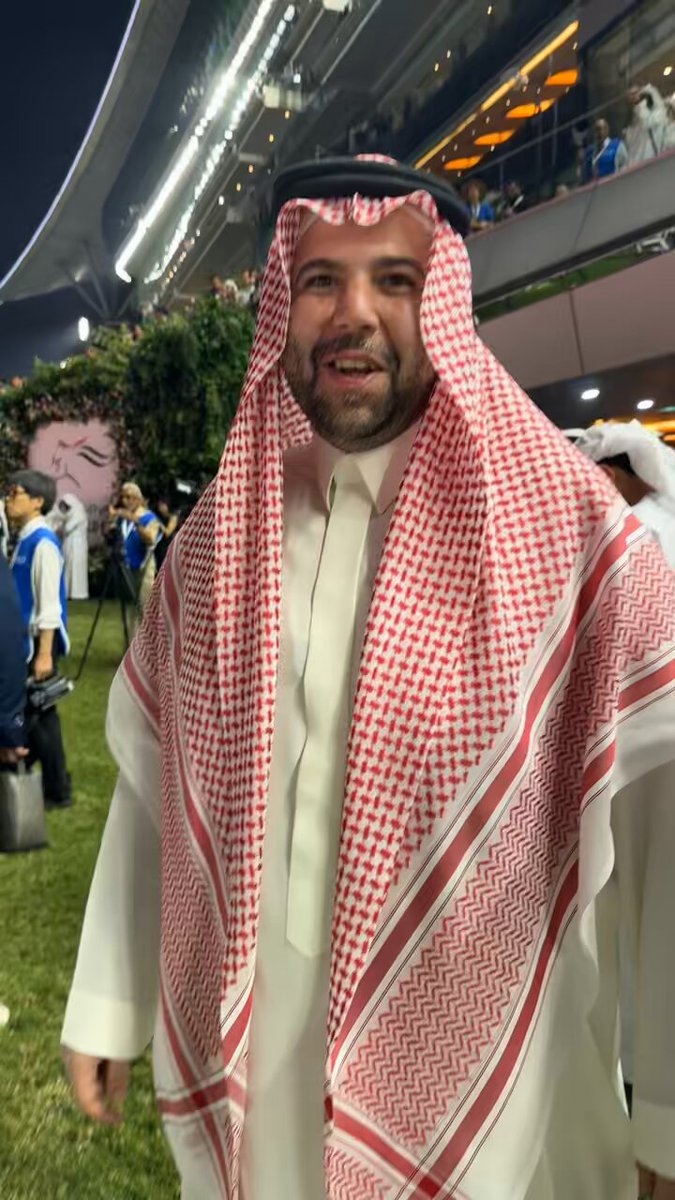 🔴عاجل 🔴. صاحب السمو الملكي الأمير عبدالله بن سعد بن عبدالعزيز يعلن دخولة عالم سباقات الخيل بعد حضوره أمس أمسية كأس دبي العالمي .