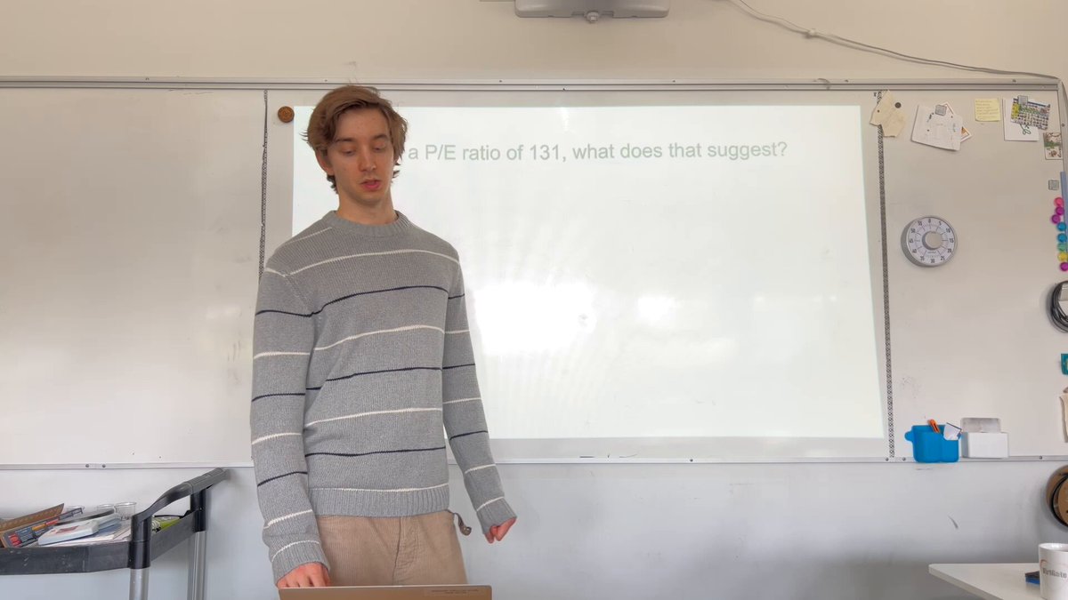 Pitching Tesla to my High School Investing Club