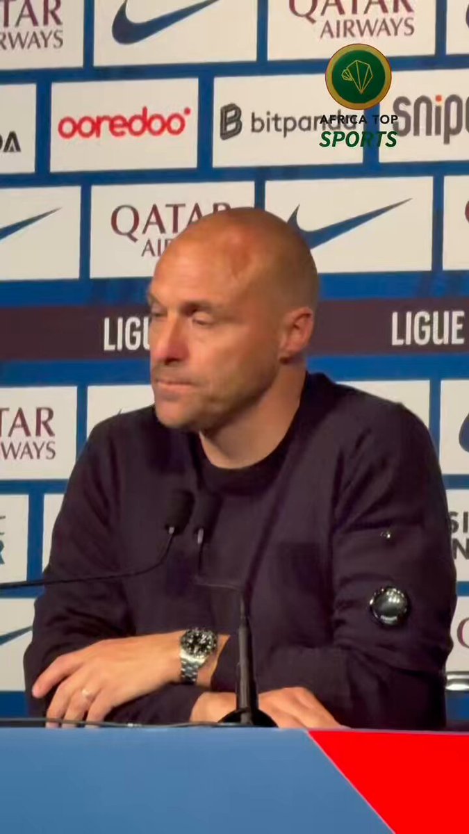 👏👏 La classe de l'entraîneur d'Angers Alex Dujeux sur la valeur du titre de Champion du PSG 🎥 Dounia Mesli
