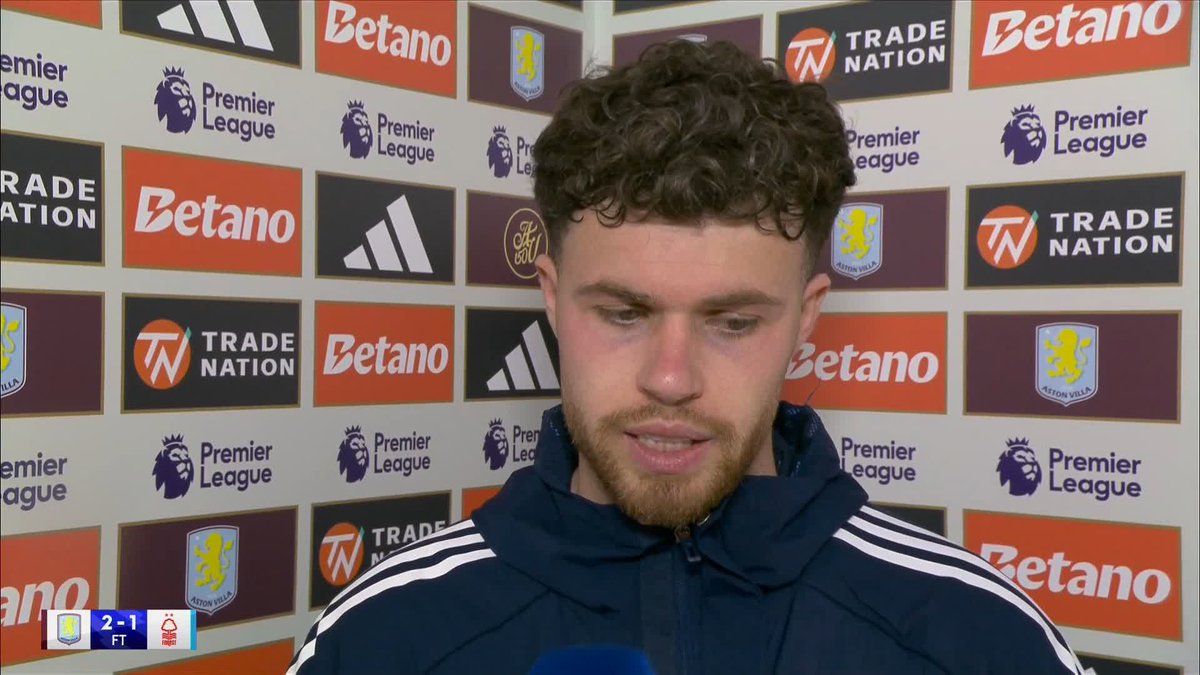 "That's what let us down..." 🗣️ Neco Williams gives an honest account of Nottingham Forest's performance against Aston Villa 👇