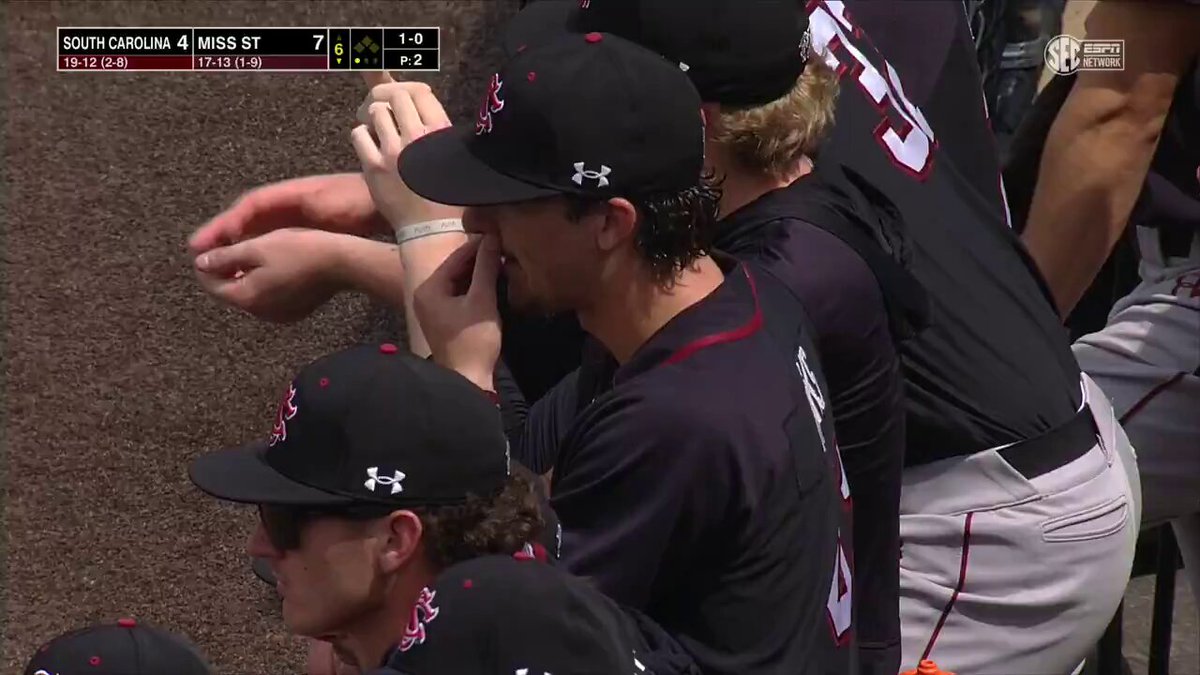 Cupp leaves the yard for his first-career homer 😎 📺: #HailState🐶