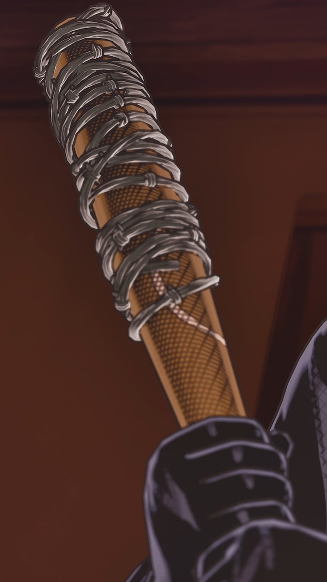 Made of steel. Lucille is, that is. ;)