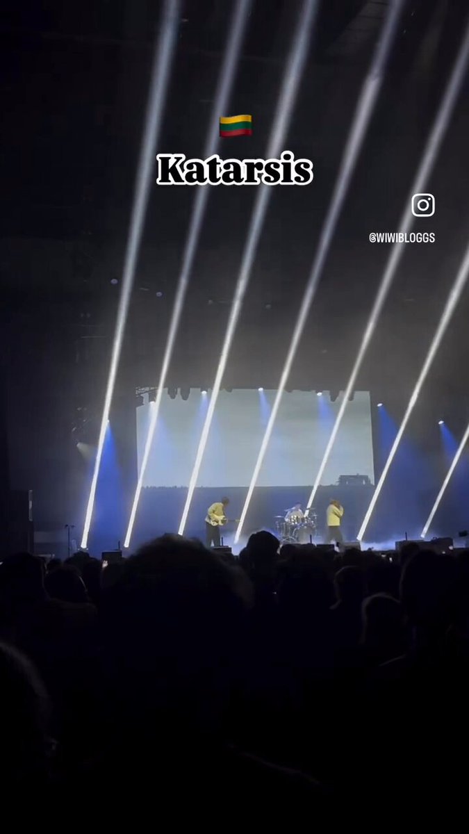 🇱🇹 Katarsis is a mood. You go boys! #eurovision #eurovision2025 #eurovisioninconcert