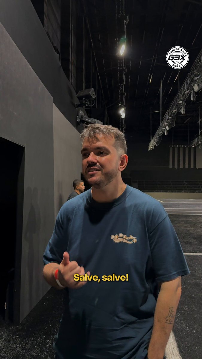 PRESIDA CONHECENDO A ARENA! 👔 Gaules pela primeira vez desde o retorno de sua viagem, marca presença na Oreo Arena. Confira o que disse o nosso presidente 👇