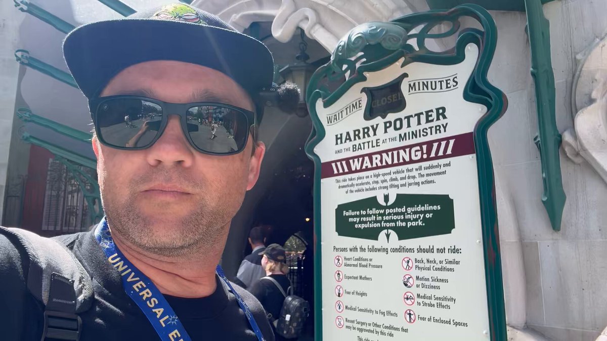 .Clint Gamache just got off Harry Potter and the Battle at the Ministry and here are his thoughts. Universal Orlando Resort #EpicUniverse