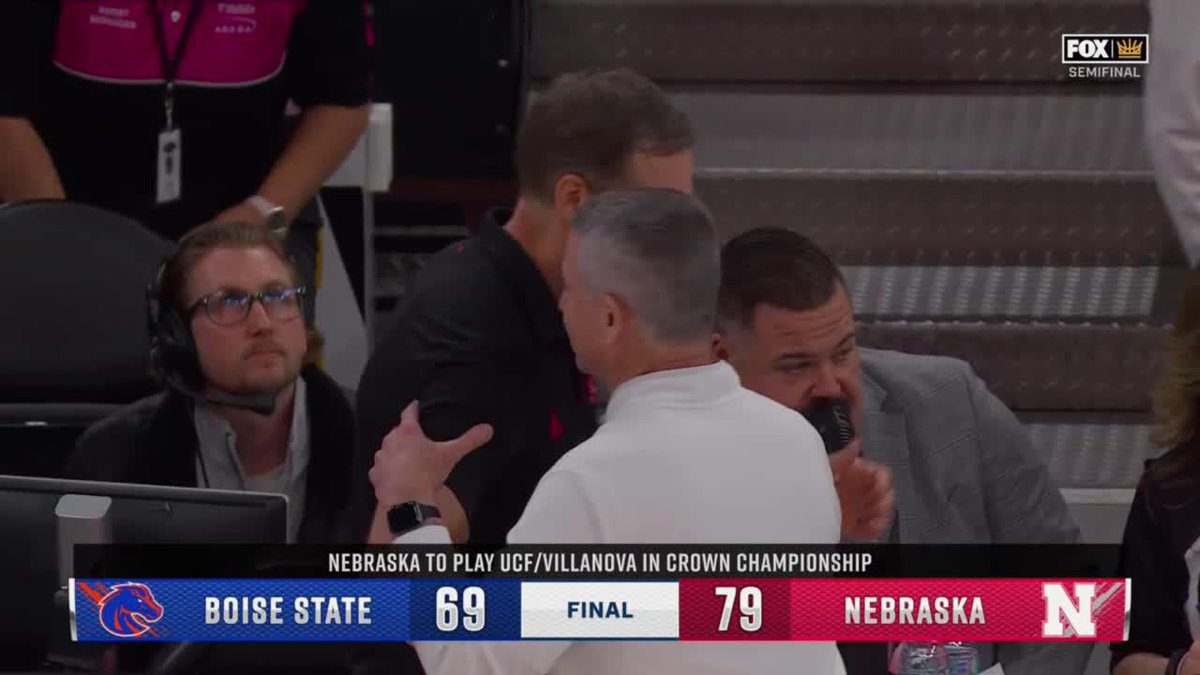 The Huskers are heading to the College Basketball Crown Championship 👑 #B1GMBBall x Nebraska Men's Basketball