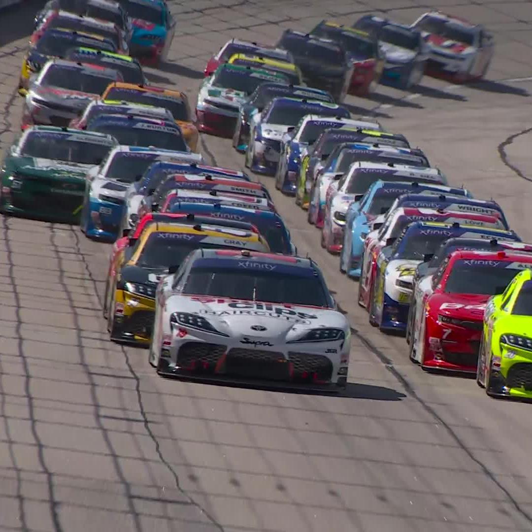 It's time to dance with The Lady in Black! We're underway at Darlington Raceway!