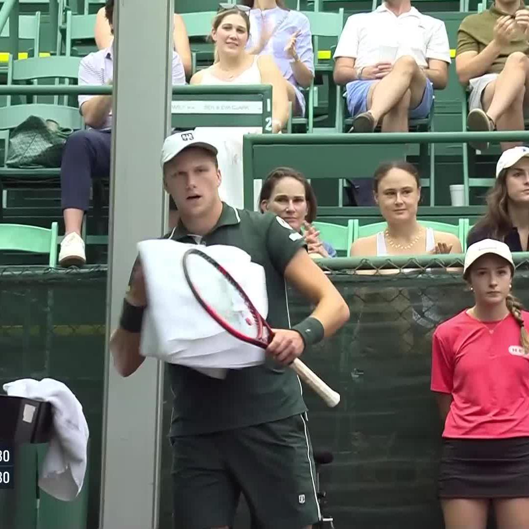 So good even Paul had to applaud 👏 Jenson Brooksby #USClay