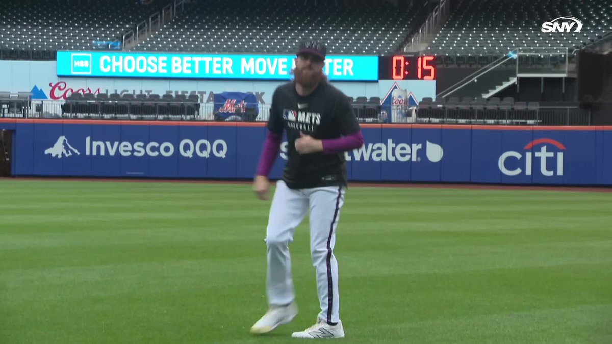Paul Blackburn does some work on the field