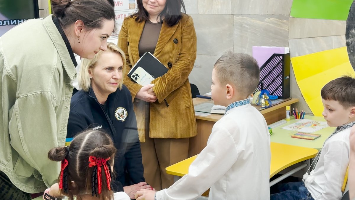 Proud to witness the strength &amp; beauty of Kharkiv and its people.