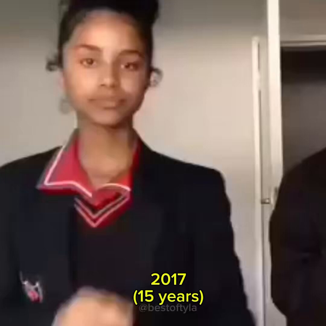 tyla’s evolution, it’s beautiful to see you grow up my girl