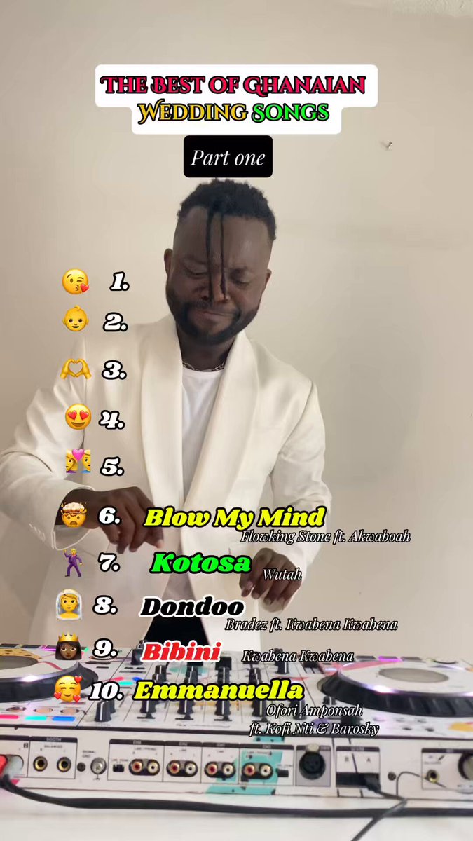 Ghanaian Weddings are the best in the world. Period! What’s your favorite Ghanaian Wedding song ever? Not in any special order, this is my top10 off my head. Let me know yours!