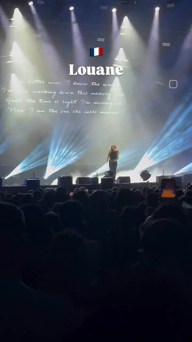 🇫🇷 Always emotional. Thank you for another stunning performance, Louane! #eurovision #eurovision2025 #eurovisioninconcert