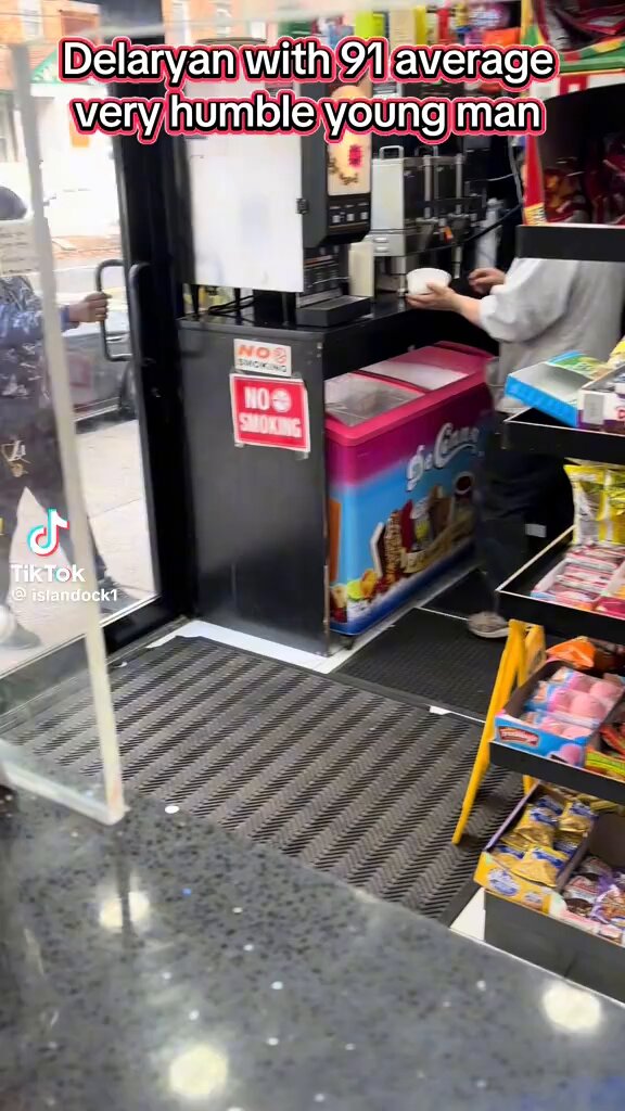 More of this, please. This shop owner gives out food, cash, and prizes for good grades.