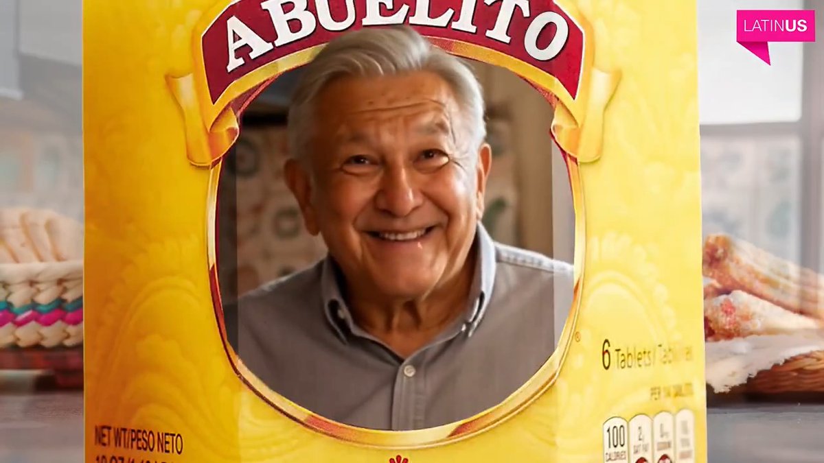 Chocolate del Bienestar, ahora también conocido como El Chocolate Abuelito... #SátiraSurrealista de vampipe ⍨ #Latinus #InformaciónParaTi