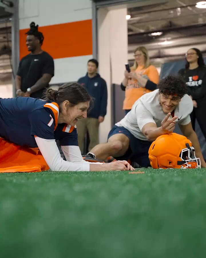 A new set of recruits in town this weekend 🧡💙