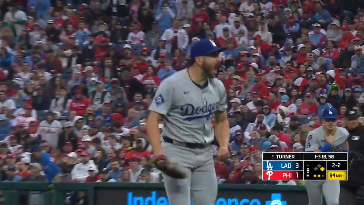 Alex strikes out the side! 😤