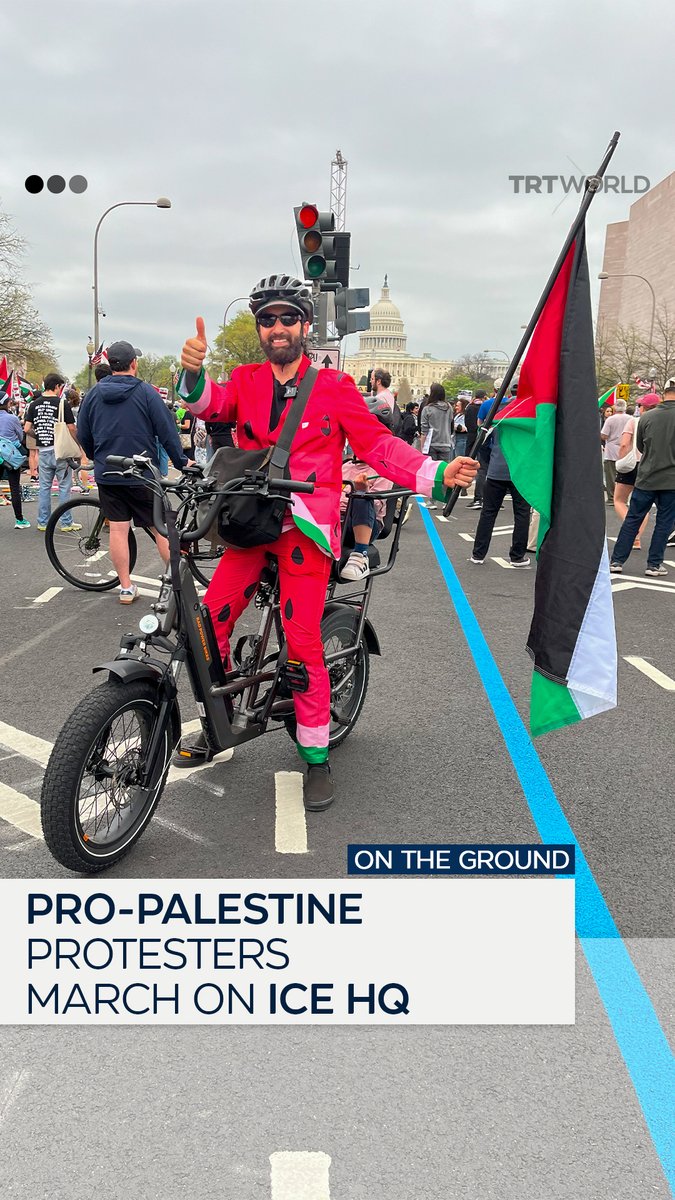 "I was a little bit scared to protest, but I thought—it’s nothing compared to what the people in Gaza are going through" Thousands of demonstrators from across the US have gathered in Washington, DC, for the largest pro-Palestine protest since the start of the Trump administration