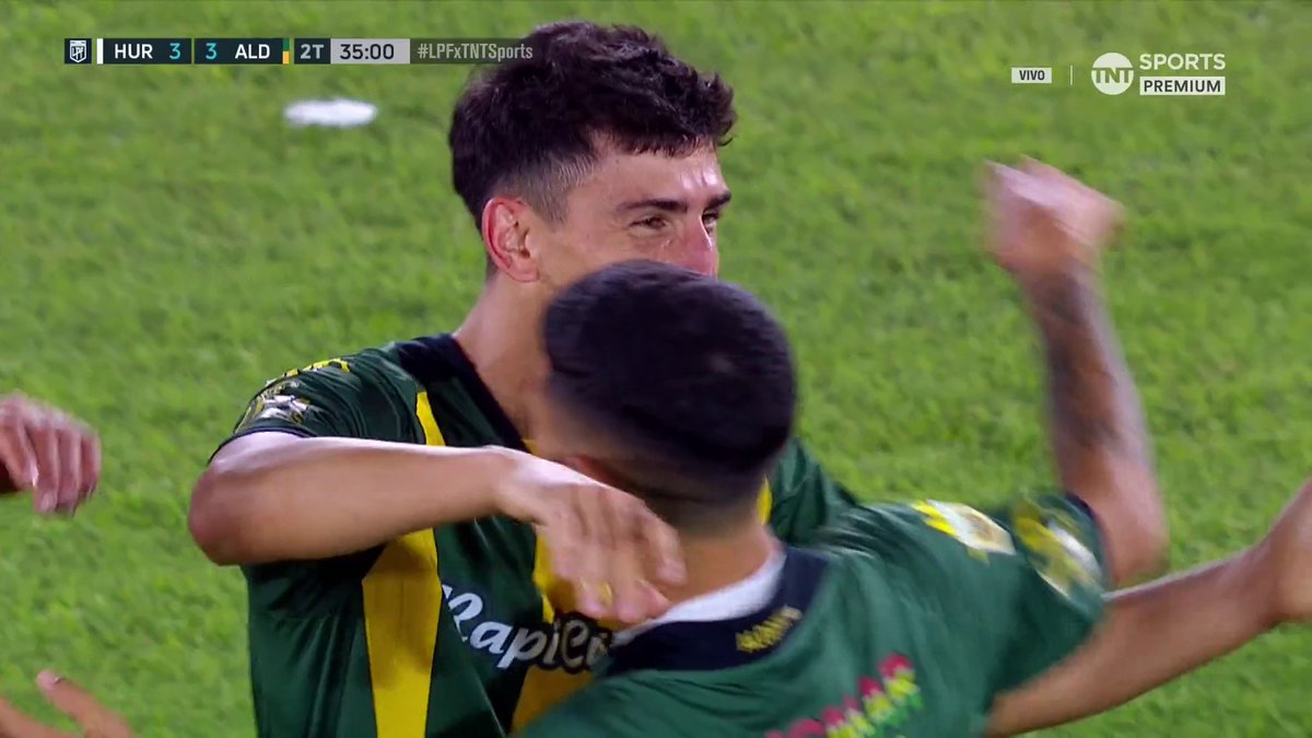 Por favor, el GOLAZO que clavó Justo Giani para el empate 3-3 (!) de Aldosivi ante Huracán. 🚀