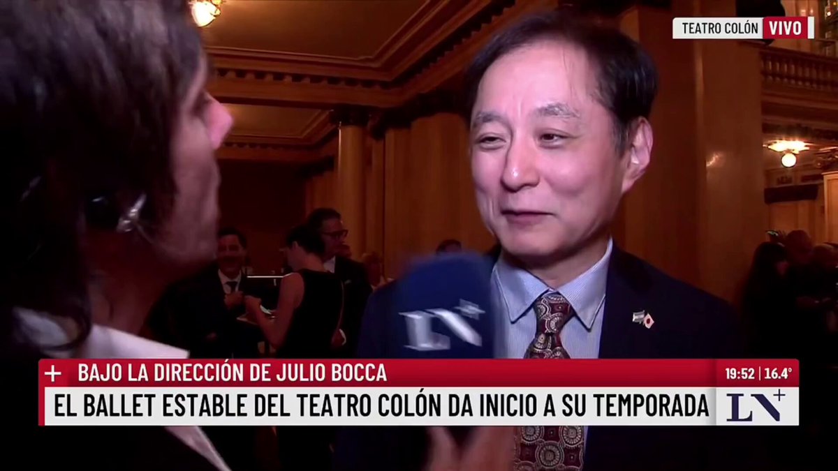 🇯🇵 | El embajador de Japón en Argentina elogia el trabajo del Presidente Milei: “Es muy famoso en Japón ahora, está haciendo muchas cosas buenas en economía"