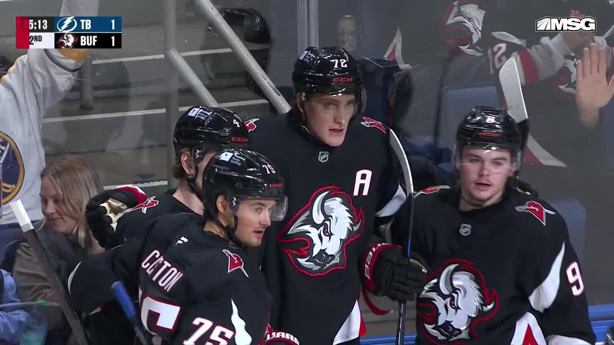 TAGE THOMPSON HITS 40 GOALS ⚔️ #LetsGoBuffalo