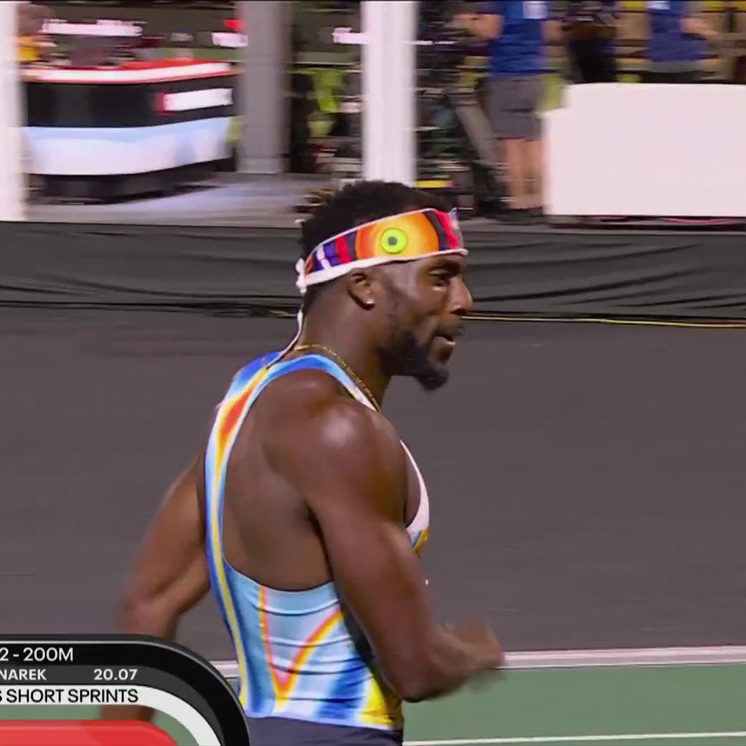 Kenny Bednarek made that look too easy! 😤 💰$100K Kenny