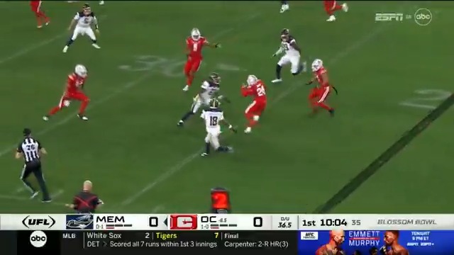 Interception by Kiondre Thomas! 😤